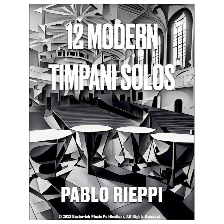 12 Modern Timpani Solos by Pablo Rieppi