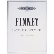2 Acts for 3 Players by Ross Lee Finney