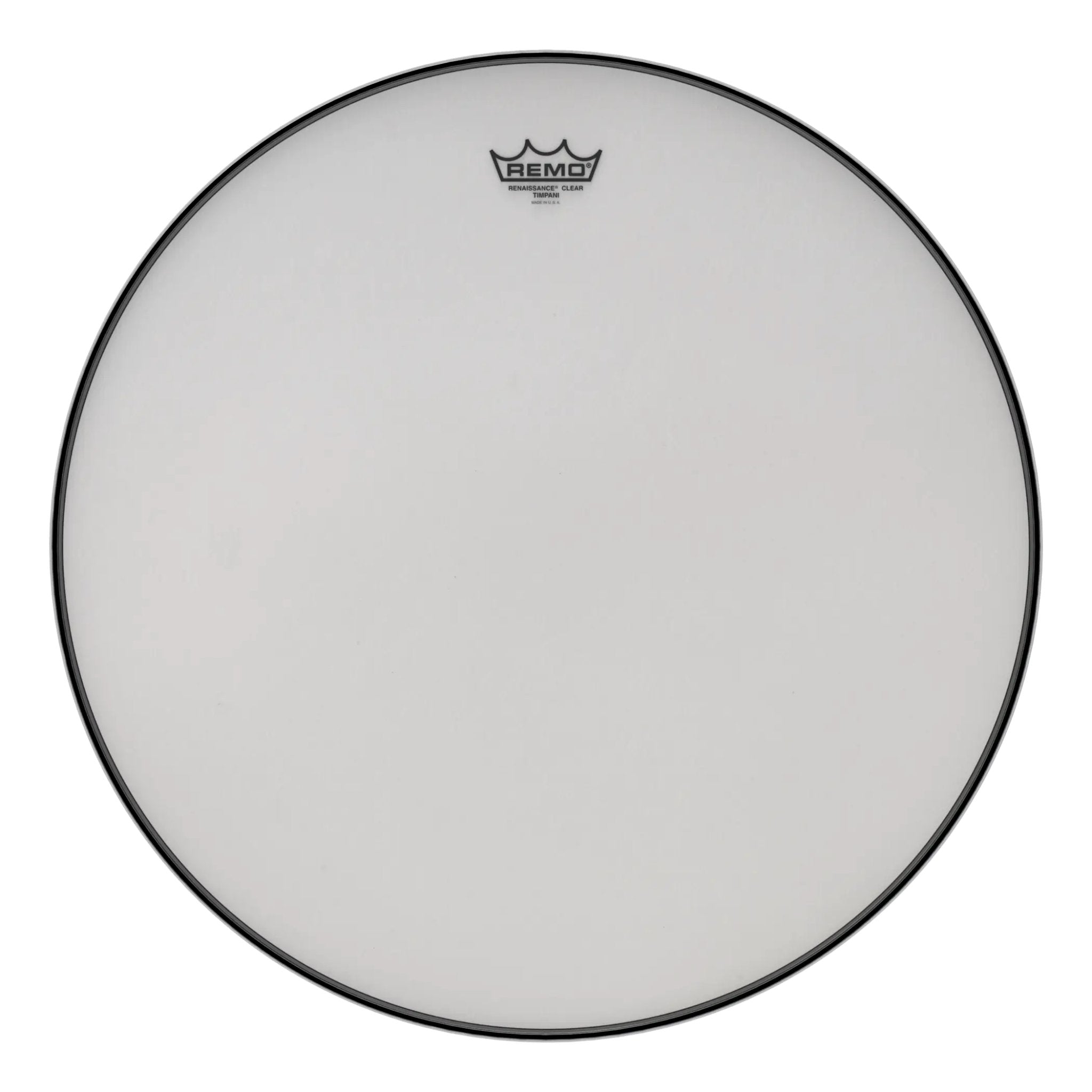 27"-remo-renaissance-clear-low-profile-steel-insert-RC-2700-LS
