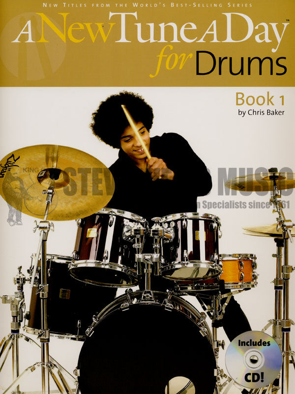 32-Baker-New Tune a Day for Drums (CD)