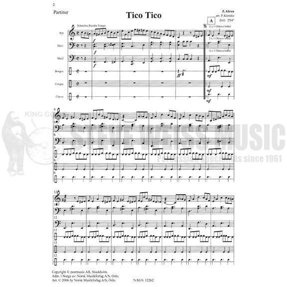 Abreu-Tico Tico arr. Klemke (SP)-X/2M/P