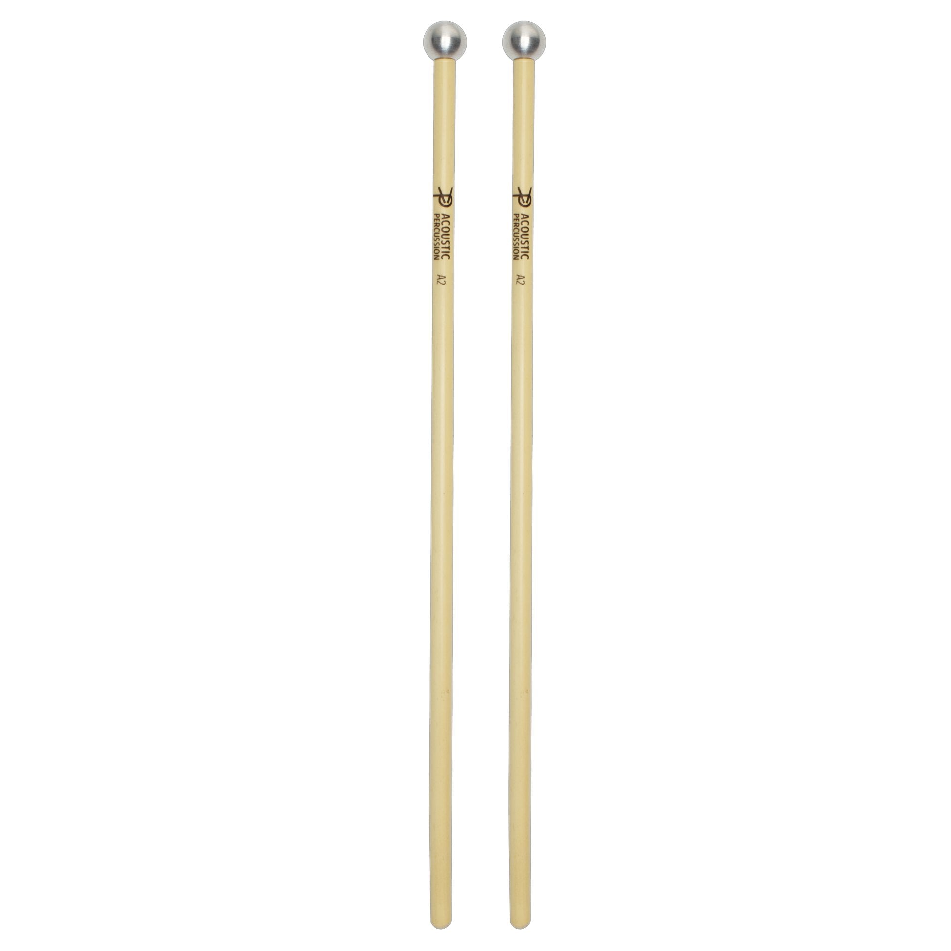 Acoustic Percussion Metallic Series A2 Glockenspiel Mallets - Rattan ACO-A2