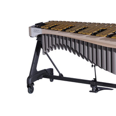 Adams Alpha Series 3.5 Octave Vibraphone, Gold Bars, w/Motor and Apex Frame White Wash Rails, Desert Resonators VAWA35G/9W2
