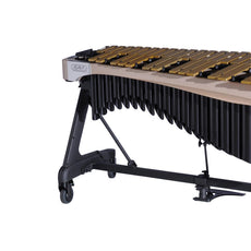 Adams Alpha Series 3.5 Octave Vibraphone, Gold Bars, w/Motor and Apex Frame White Wash Rails, Midnight Black Resonators VAWA35G/9W1