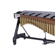 Adams Alpha Series 3.5 Octave Vibraphone, Silver Bars, w/Motor and Apex Frame Walnut Rails, Gold Resonators VAWA35S/9T3