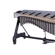 Adams Alpha Series 3.5 Octave Vibraphone, Silver Bars, w/Motor and Apex Frame White Wash Rails, Desert Resonators ADM-VAWA35S/9W2