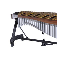 Adams Alpha Series 4.0 Octave Vibraphone, Gold Bars, w/Motor and Apex Frame Walnut Rails, Titanium Silver Resonators ADM-VAWA40G/9T5