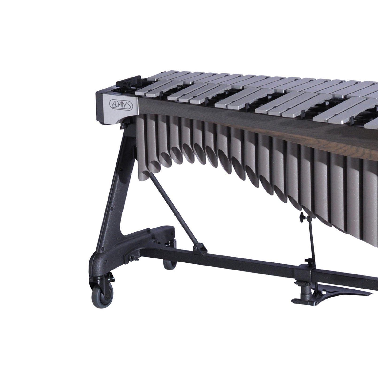 Adams Alpha Series 4.0 Octave Vibraphone, Silver Bars, w/Motor and Apex Frame Graphite Rails, Desert Resonators ADM-VAWA40S/9G2