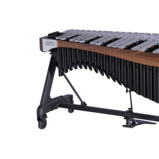 Adams Alpha Series 4.0 Octave Vibraphone, Silver Bars, w/Motor and Apex Frame Walnut Rails, Midnight Black Resonators ADM-VAWA40S/9T1