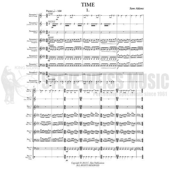 Adams-Time (SP)-B/2V/C/Cro./4M/4-5T/P