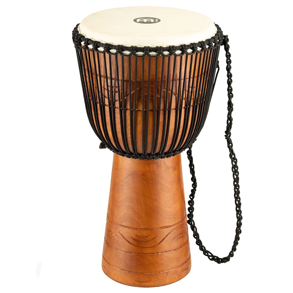 Meinl 12" African Rope Tuned Djembe ADJ2-L+BAG