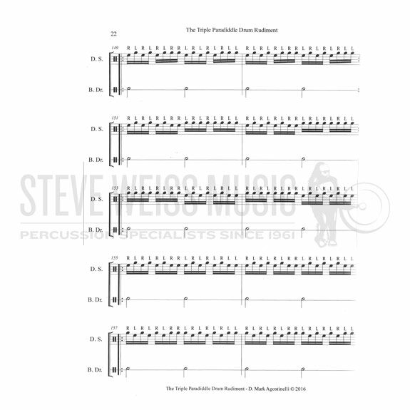 Agostinelli-Triple Paradiddle Drum Rudiment, The