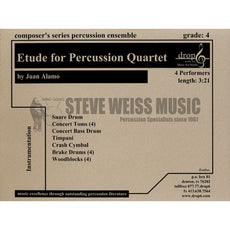 Alamo-Etude for Percussion Quartet (SP)-4T/P