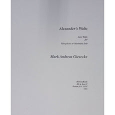 Alaxanders Waltz by Mark Andreas Giesecke
