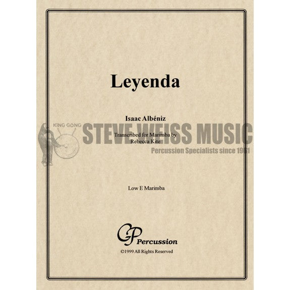 Albeniz-Leyenda-M-arr. Kite
