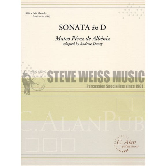 Albeniz-Sonata in D arr. Dancy-M