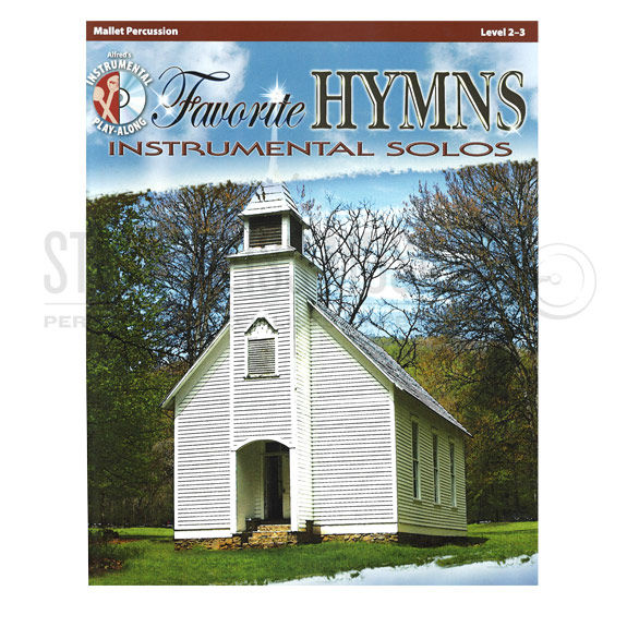 Alfred's Instrumental Play-Along: Favorite Hymns-Mallet percussion (book w/CD)