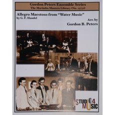Allegro Maestoso From Water Music by George Frideric Handel arranged by Gordon Peters