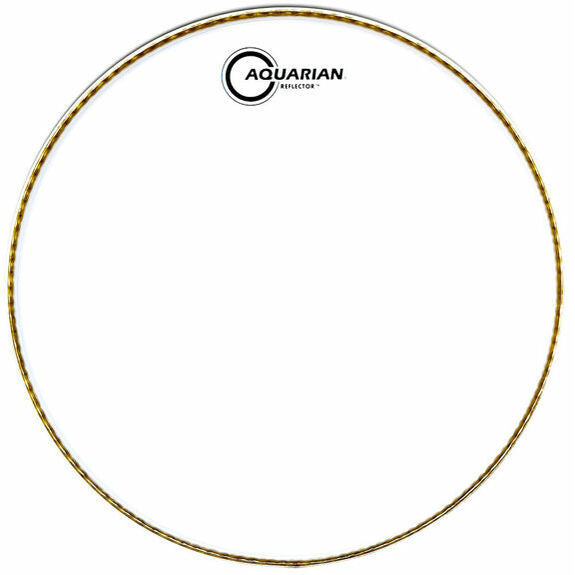 22" Aquarian Ice White Reflector SKII Bass Drumhead