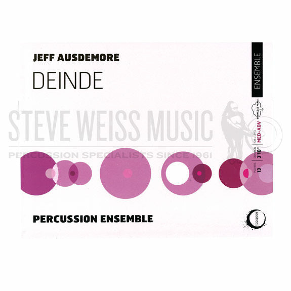 Ausdemore-Deinde (SP)-B/2V/C/Cro./X/4M/4T/P/Synth.