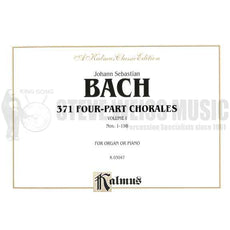 Bach-371 Chorales Vol.1 (1-198)-Mal