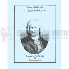 Bach-Fugue #5 in D arr. Duesterbeck (SP)-4M