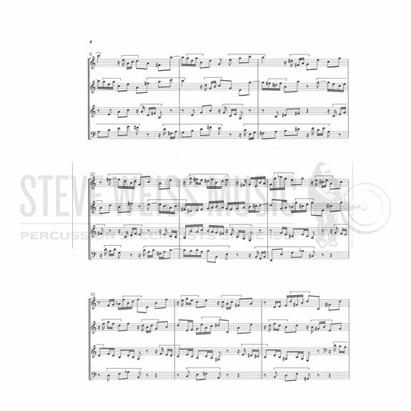 Bach-Invention a-Molll BWV784 arr. Hummel (SP)-2V/2M