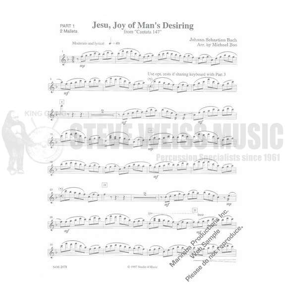 Bach-Jesu, Joy of Man's Desiring (SP) arr. Boo-2-4M