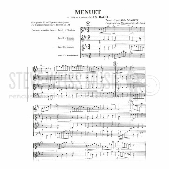 Bach-Minuet (SP)-Londiex-V/X/M