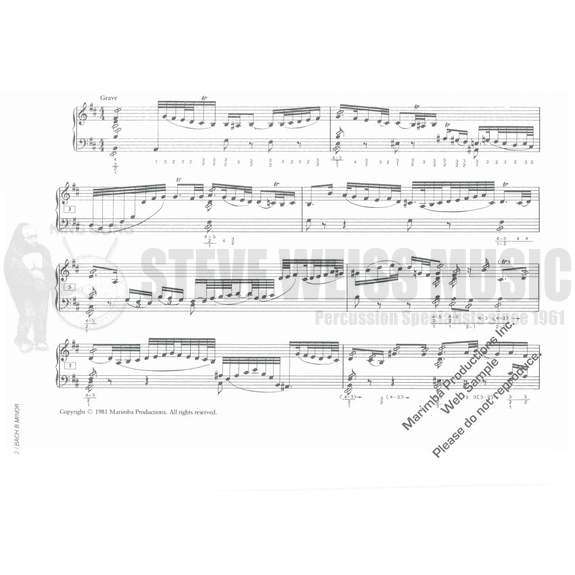 Bach-Sonata in b Minor (orig. a Minor)-Stevens-M