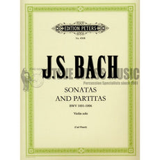 Bach-Sonatas and Partitas for Violin-Peters ed.-M