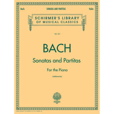 Bach-Sonatas and Partitas for Violin-Schirmer-Mal