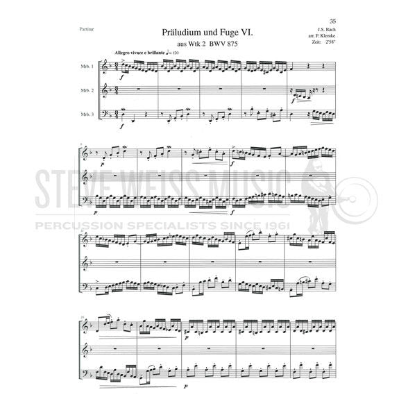 Bach-Well-Tempered Marimba Part 2 arr. Klemke (S)-3-4M