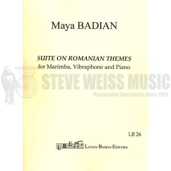 Badian-Suite on Romanian Themes Cover