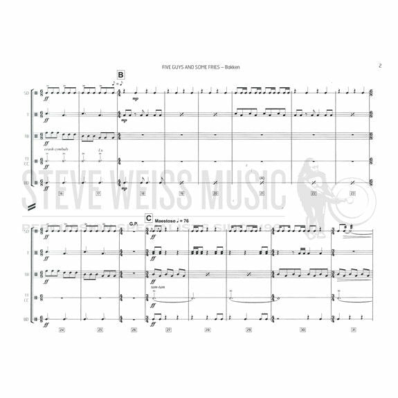 Bakken-Five Guys and Some Fries (SP)-P
