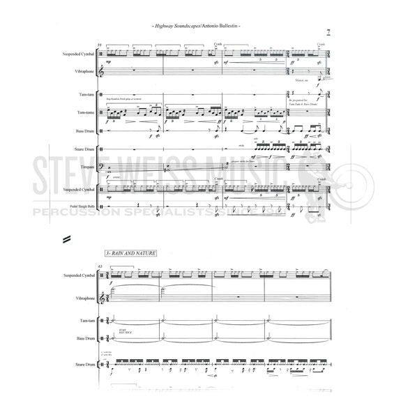 Ballestin-Highway Soundscapes (SP)-B/V/Cro./M/1T/P