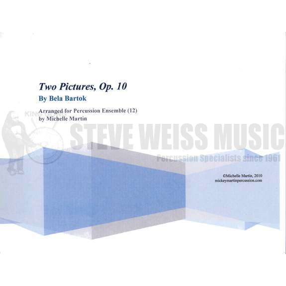 Bartok-Two Pictures, Op. 10 arr. Martin (SP)-2B/2V/C/Cro. /X/4M/5T/P