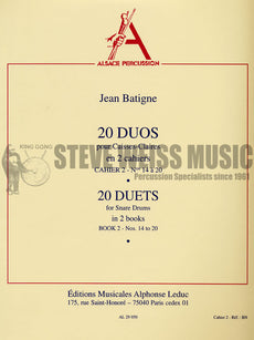 Batigne-20 Duets vol. 2