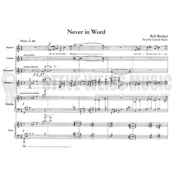 Becker-Never in Word (SP)-B/V/Cro./M/SVX/PN