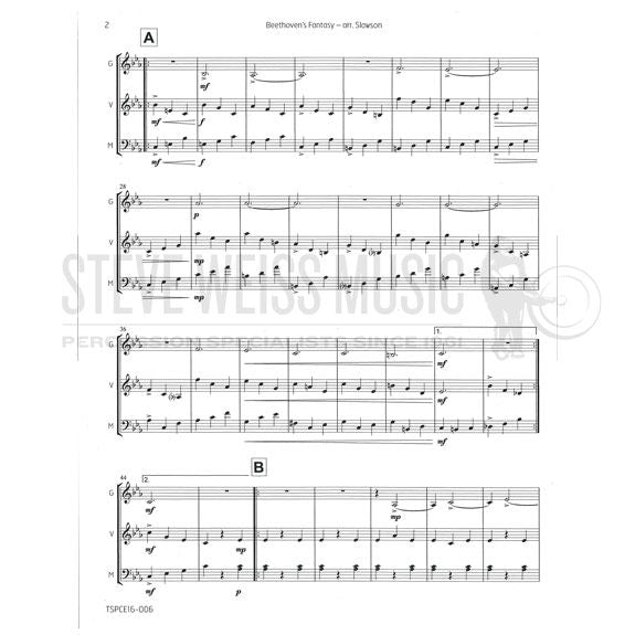 Beethoven-Beethoven's Fantasy arr. Slawson (SP)-B/V/M