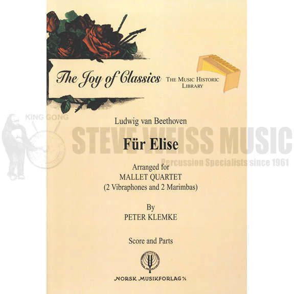 Beethoven-Fur Elise arr Klemke (SP)-2V/2M