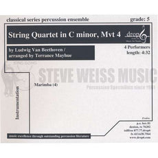 Beethoven-String Quartet in c minor, Mvt. 4 arr. Mayhue (SP)-4M