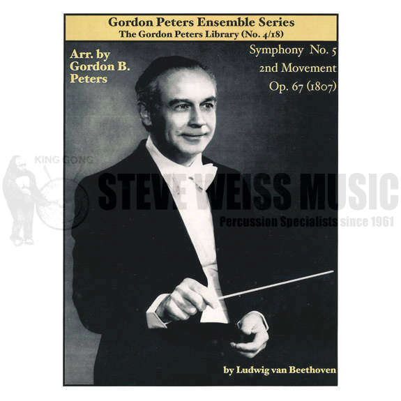 Beethoven-Symphony No. 5 Movement 2 arr. Peters (SP)-X/5M /CB