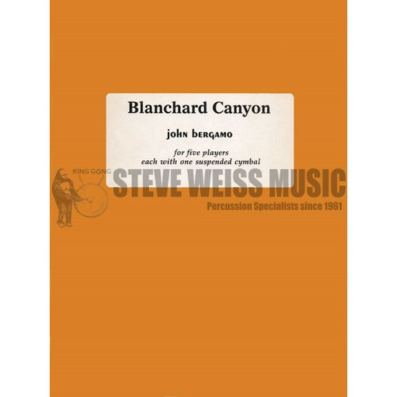 Bergamo-Blanchard Canyon(SP)-P OS