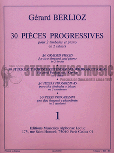 Berlioz-30 Graded Pieces Bk 1-2T-PN