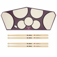 Bill Bachman Signature Bundle Vic Firth Billy Club Tenor Drumsticks and HHPQSR Tenor Pad