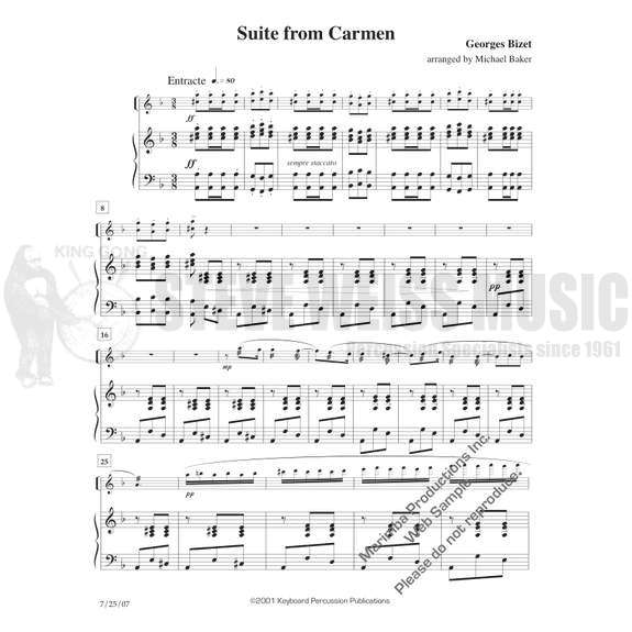 Bizet-Suite from Carmen arr. Baker (SP)-M/PN