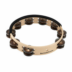 Black Swamp 10" Session Plus Headless Tambourine - Double Row, Chromium 25 jingles