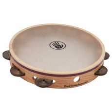 Black Swamp 10" SoundArt S3 Single Row Tambourine - Synthetic Head S3TSS