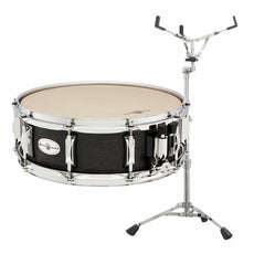 Black Swamp 14x5 Concert Maple Snare Drum with Stand
